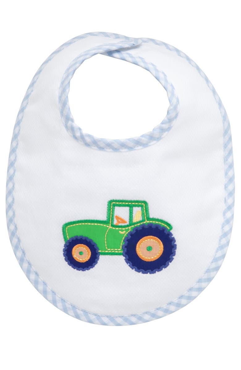 3 Marthas Classic Adventures Applique Basic Bib, Main, color, Tractor