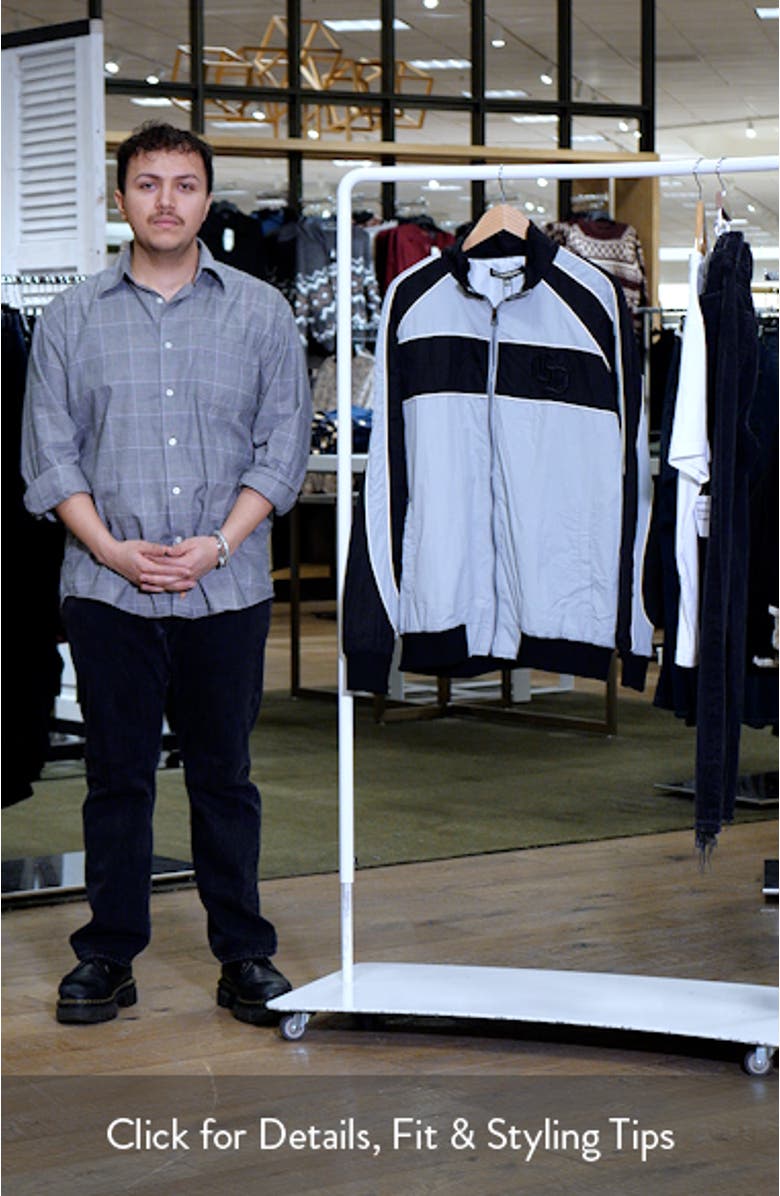 Panelled Training Nylon Jacket, sales video thumbnail