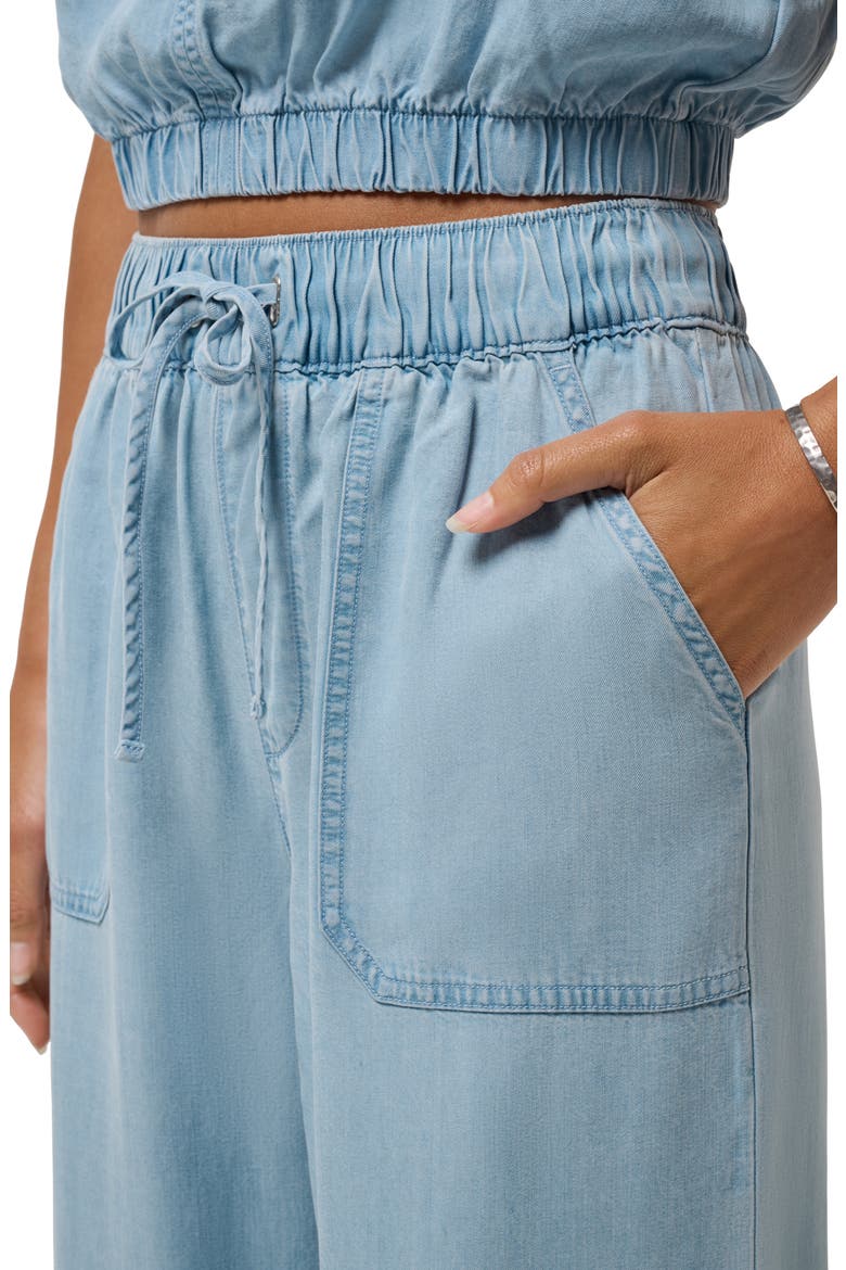 Tie Cuff Chambray Joggers, Alternate, color, VINTAGE LIGHT WASH