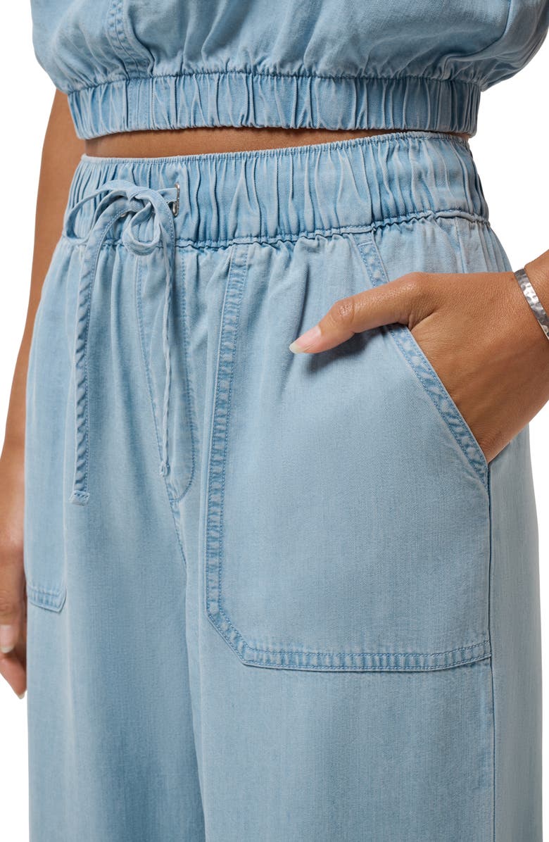 TravisMathew Tie Cuff Chambray Joggers, Alternate, color, 