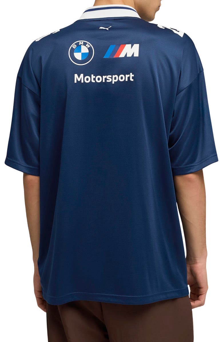 PUMA BMW M Motorsport Replica Special 2026 Mesh Jersey, Alternate, color, Persian Blue