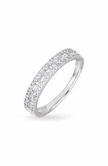 Gatsby 18k Gold Diamond Stackable Ring