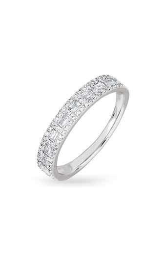 Gatsby 18k Gold Diamond Stackable Ring