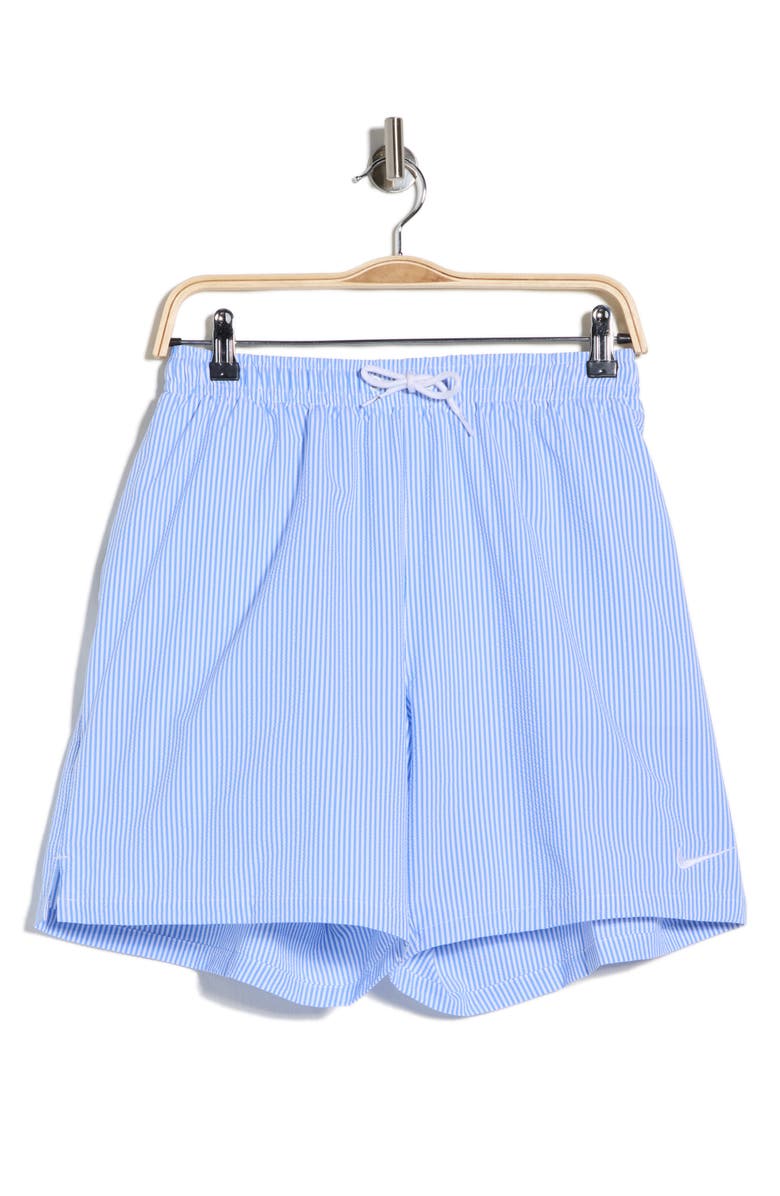 Nike 7-Inch Volley Swim Shorts, Main, color, Blue Crystal
