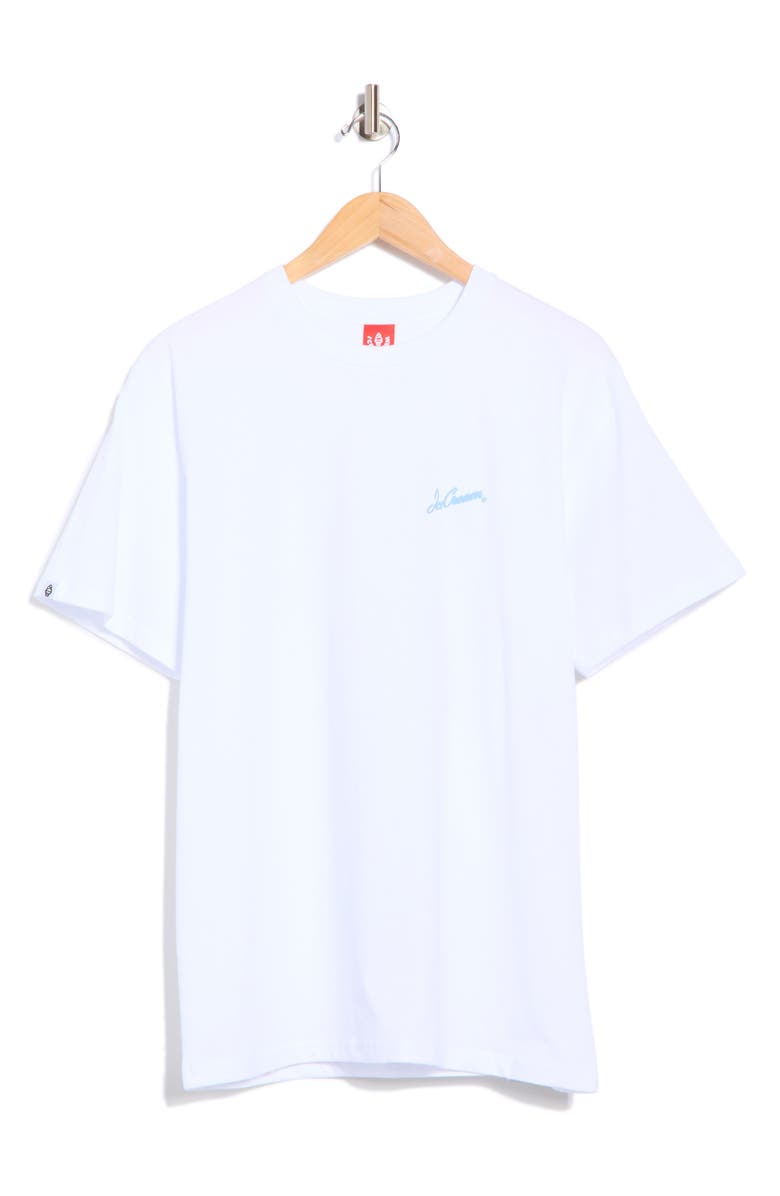 ICECREAM Server Graphic T-Shirt, Alternate, color, White