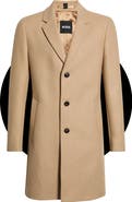 BOSS Hendrick Wool Blend Coat