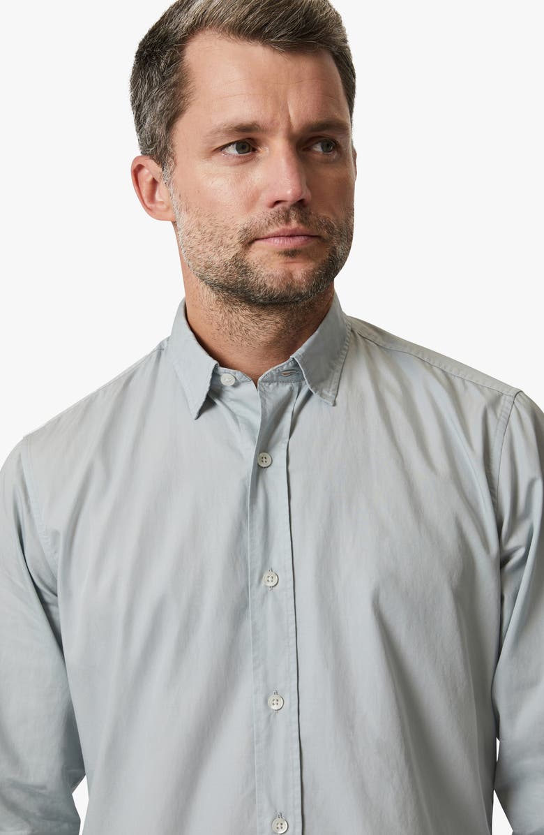 34 Heritage Luxe Twill Button-Up Shirt, Alternate, color, Pearl Blue