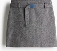 H&M Belted Mini Skirt