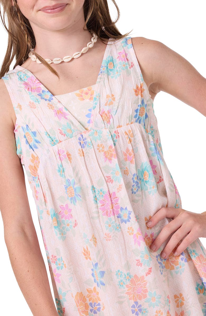 O'Neill Kids' Leafy Floral Dress, Alternate, color, 