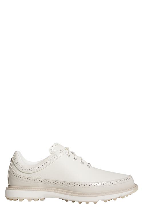 Adidas Golf Mc80 Spikeless Golf Shoe In Off White/orbit Grey/silver