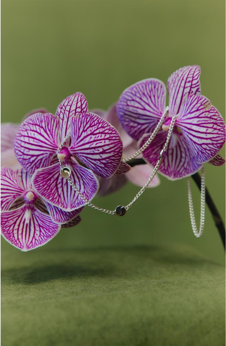 LOUPN Taegeuk Peace Necklace, Alternate, color, Silver