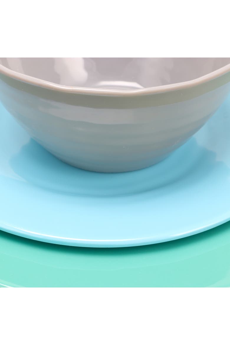 Brist 12 Piece Dinnerware Set in 4, Alternate, color, Beige