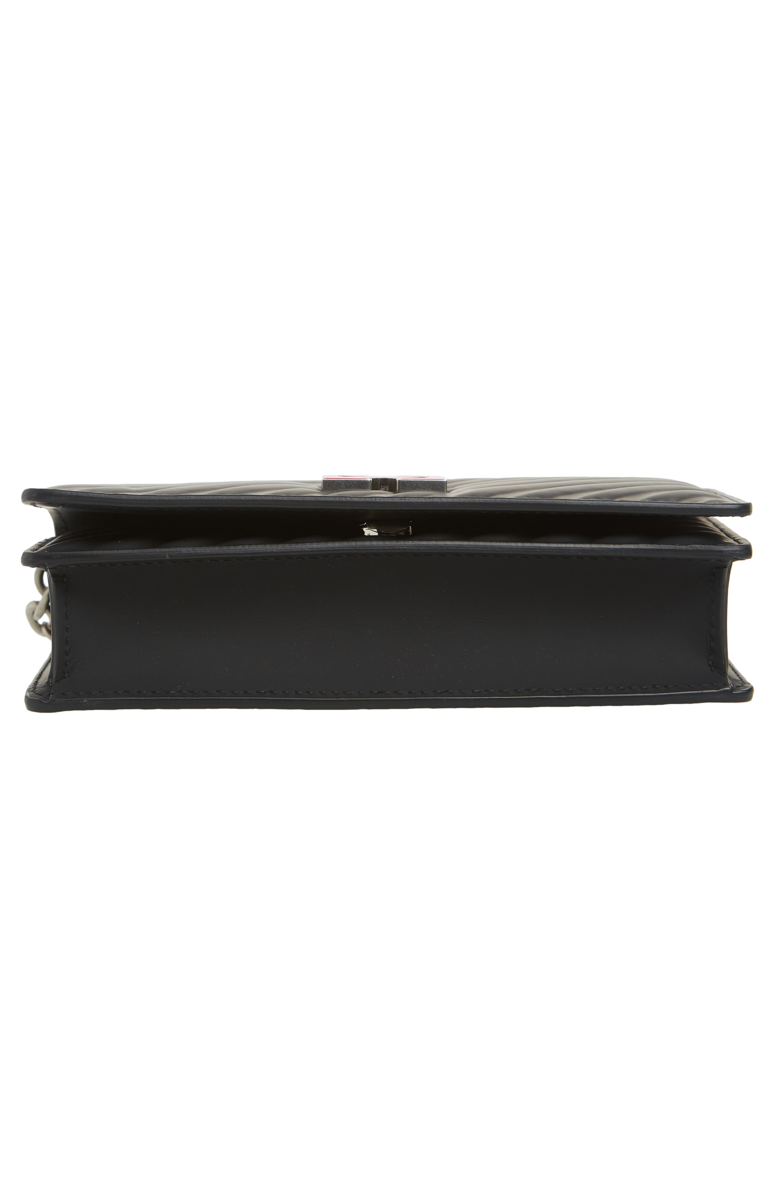 Off-White Jitney 0.5 Matte Leather Shoulder Bag, Alternate, color, 