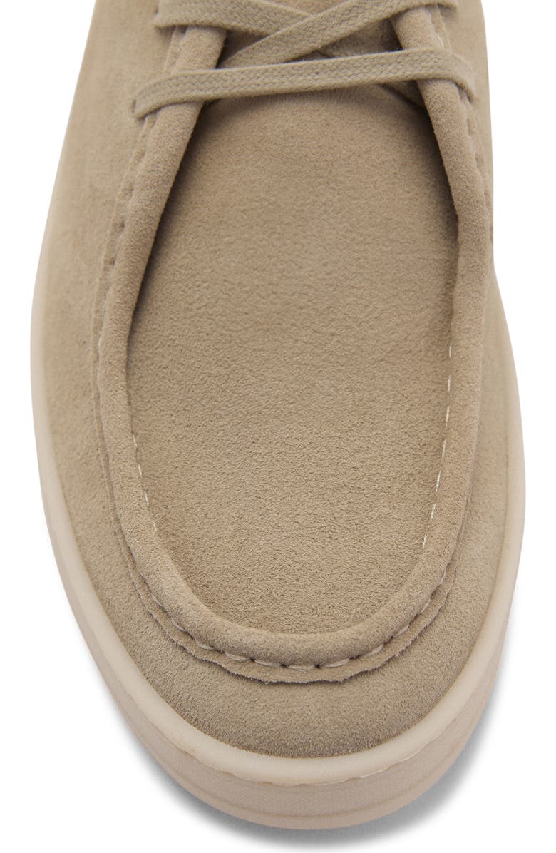 MANGO Suede Boat Shoe, Alternate, color,