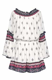 Kids' Border Print Romper