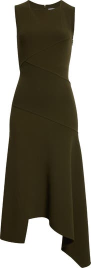 MICHAEL KORS COLLECTION★素敵！WOOL ASYMMETRIC DRESS Michael Kors Collection Fitted Sleeveless Asymmetric Wool