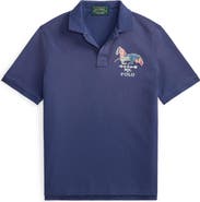 Polo Ralph Lauren Classic Fit Horse Appliqué Polo Shirt