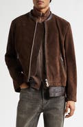 OUR LEGACY Drift Suede & Leather Jacket
