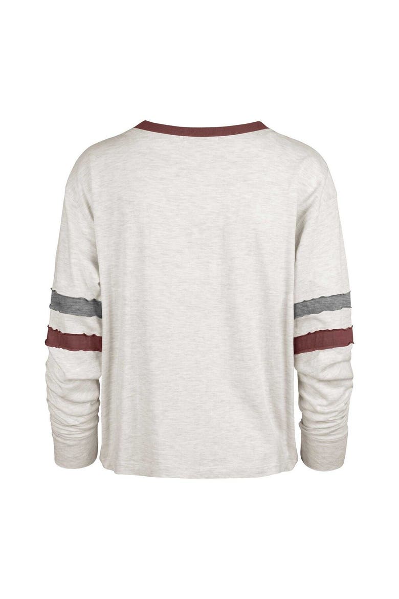 Women's '47 Oatmeal Alabama Crimson Tide All Class Lena Long Sleeve T-Shirt, Alternate, color, Oatmeal