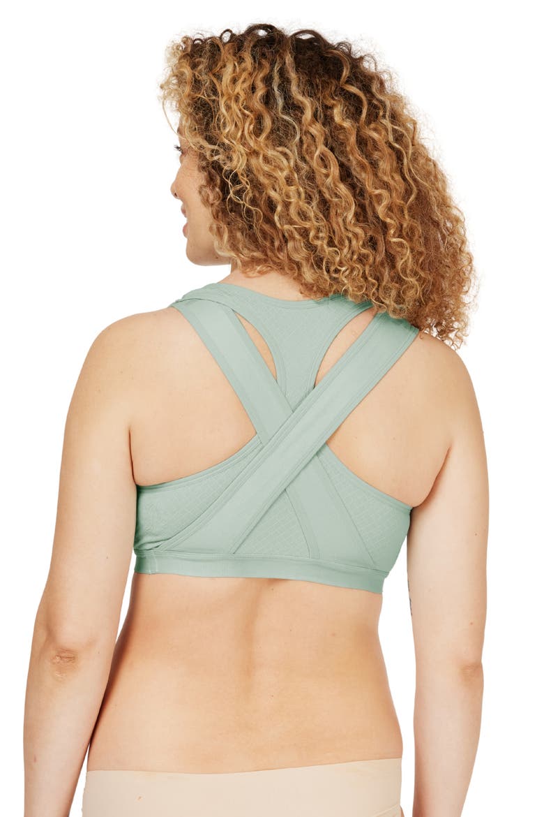 Lotus Hands-free Nursing & Pumping Bra, Alternate, color, Sage (B to E Cups)