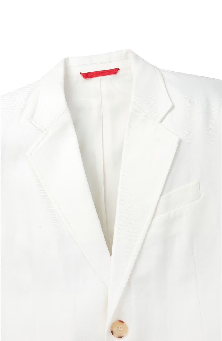 Aubin Axholme Tailored Linen Blend Blazer, Alternate, color, Vintage White