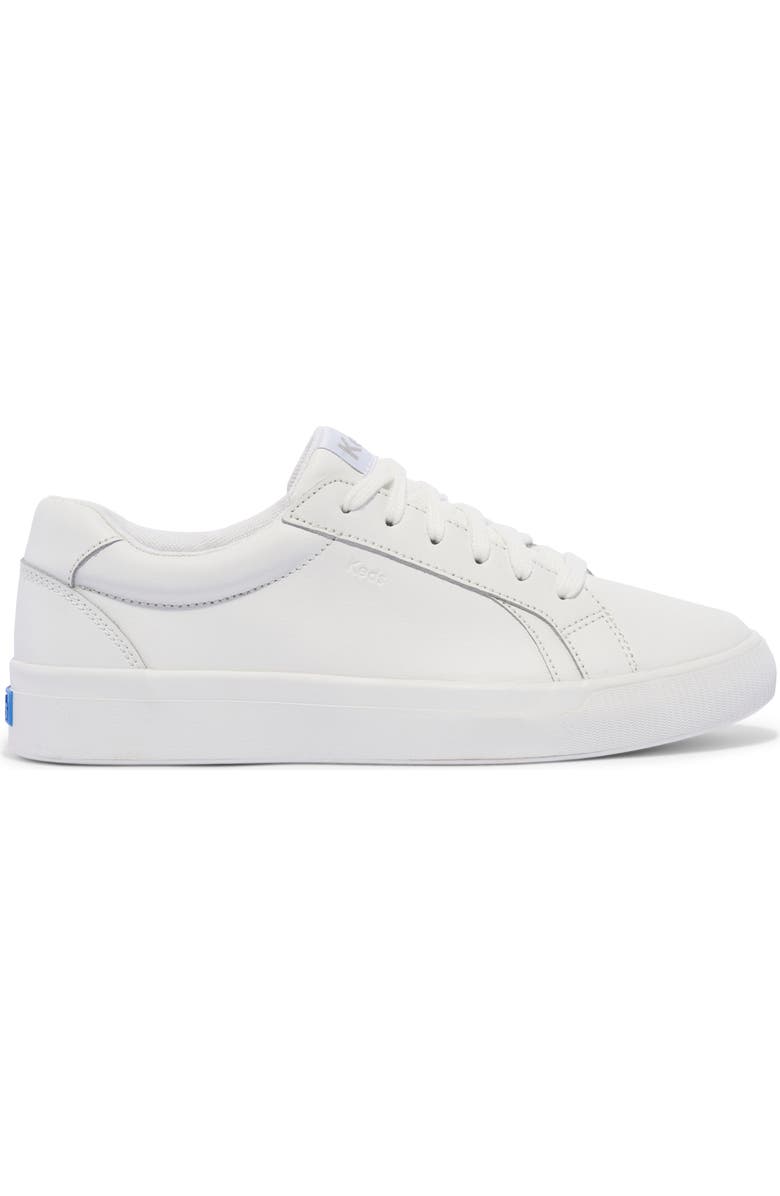Keds<sup>®</sup> Pursuit Low Top Sneaker, Alternate, color, White/ White Leather