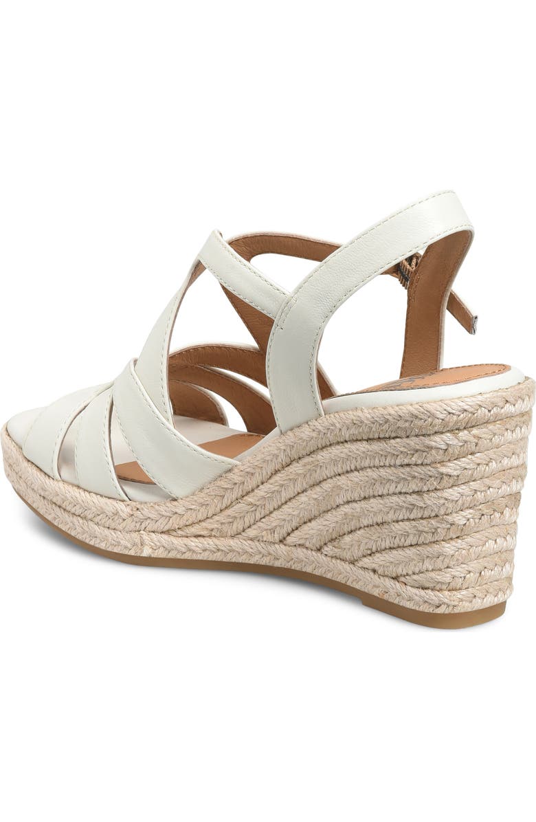 Söfft Norma Slingback Espadrille Platform Wedge Sandal, Alternate, color,