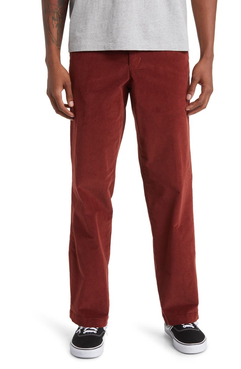 Dickies Flat Front Corduroy Pants, Main, color,