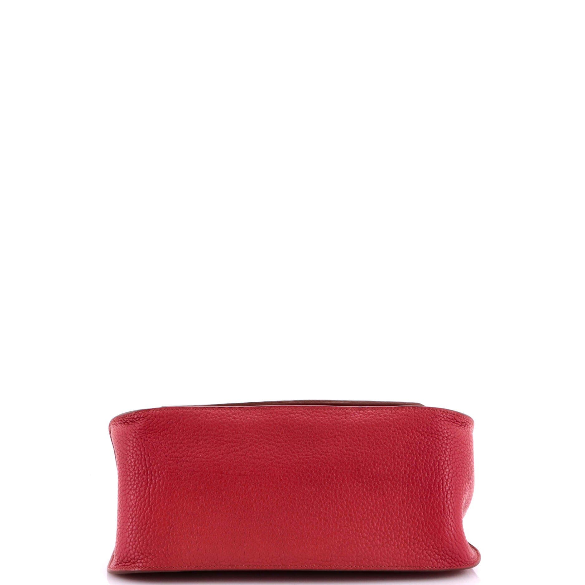 Pre-Owned Hermes Jypsiere Bag Clemence 28, Alternate, color, Rubis