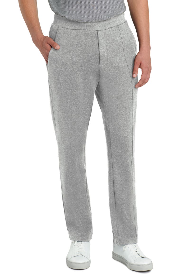 Comfort Drawstring Cotton Pants, Main, color, PLATINUM