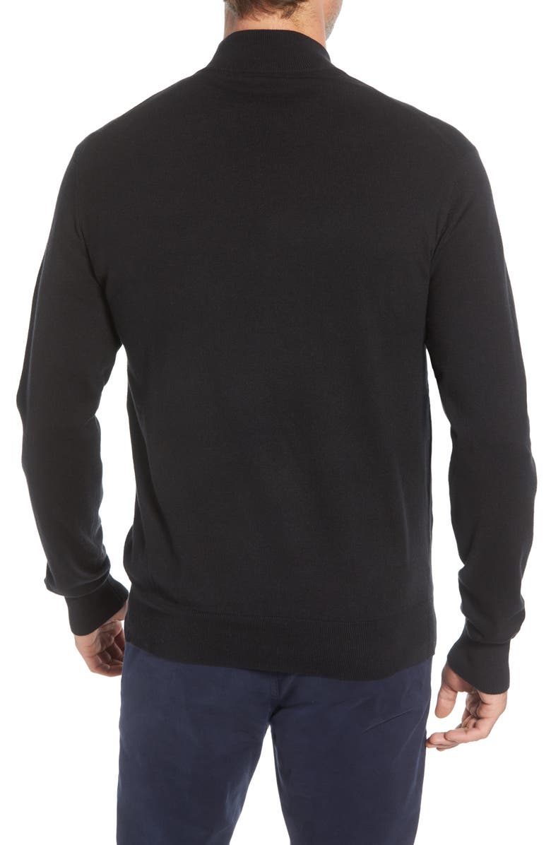 Peter Millar Crown Quarter Zip Pullover Sweater, Alternate, color, 