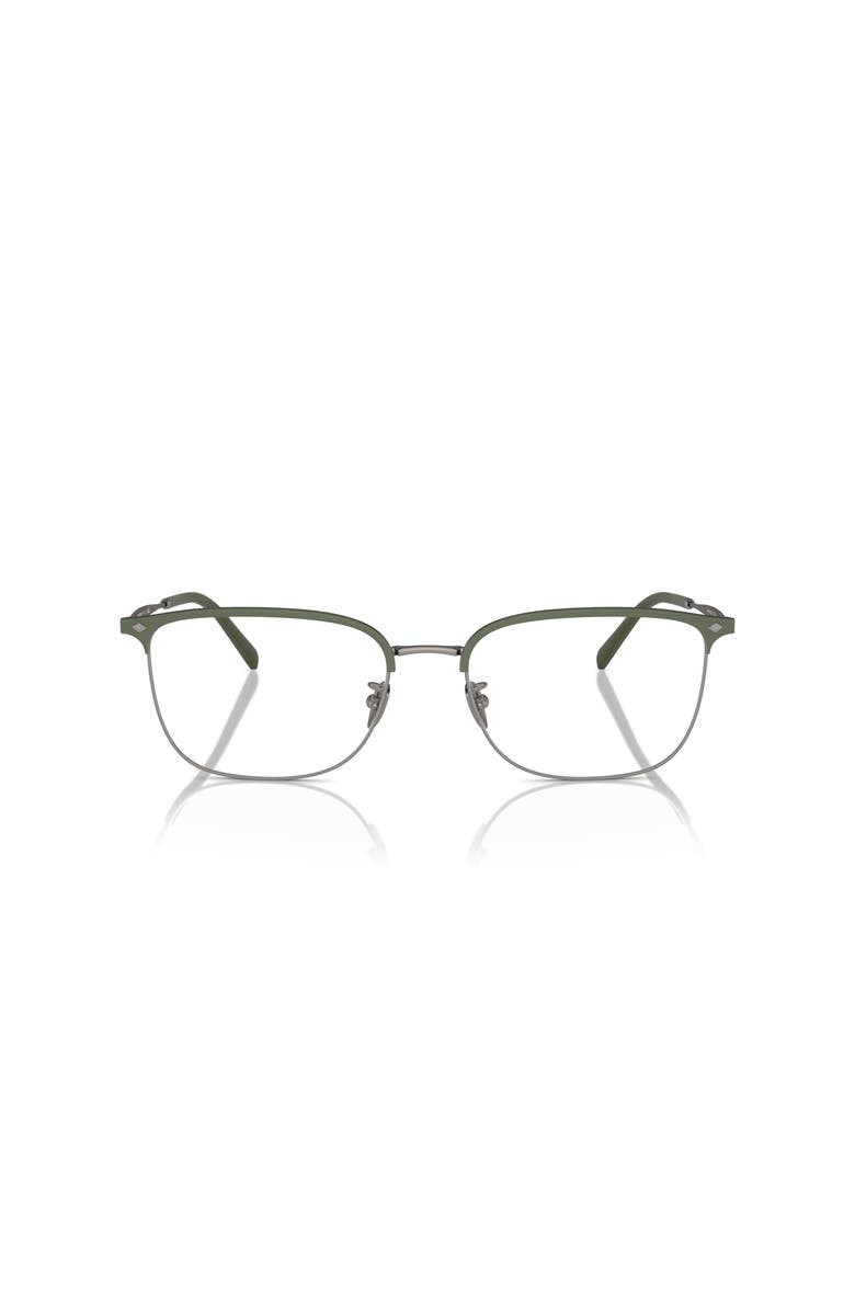 Giorgio Armani 55mm Rectangle optical glasses, Alternate, color, Grey