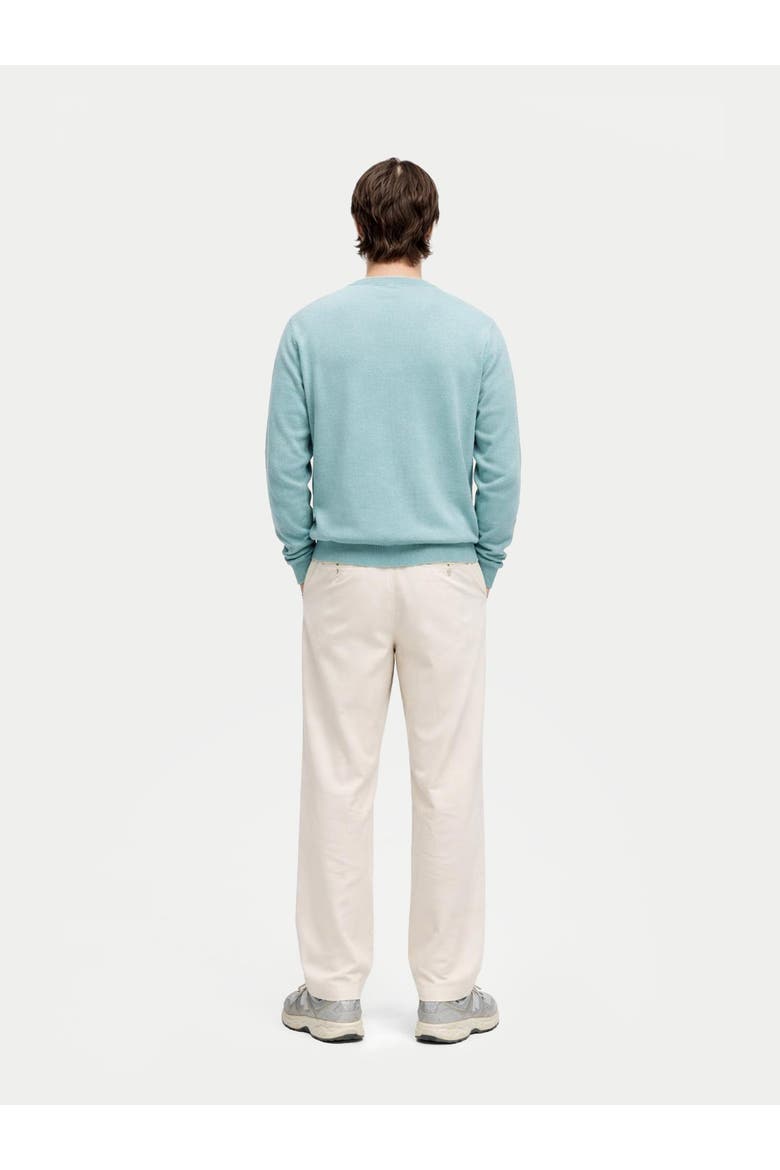 Essential Crewneck Cashmere Sweater, Alternate, color, blue haze
