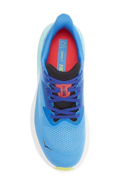 Hoka Arahi 7 Running Shoe In Blue