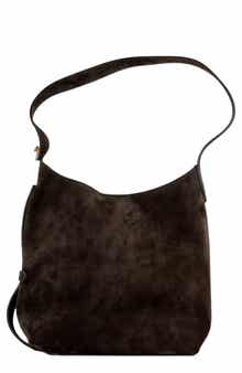 Persaman New York Lock Suede Tote Bag