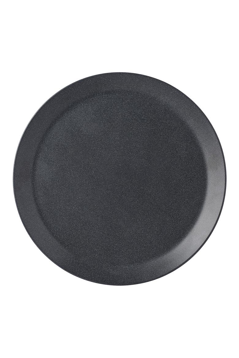 Bloom Set of 6 Dinner Plates, Alternate, color, BLACK