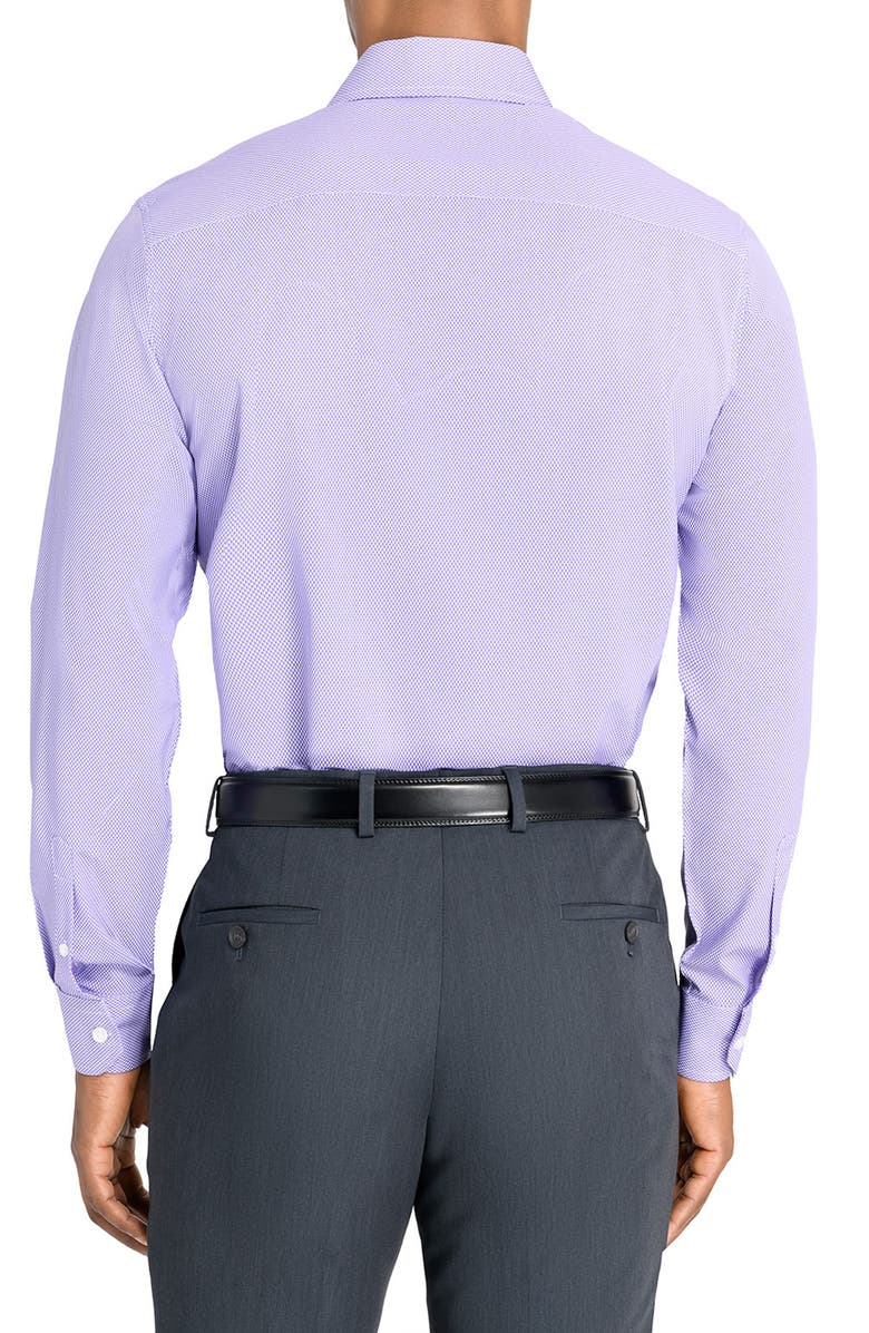 W.R.K Slim Fit Geometric Print Performance Dress Shirt, Alternate, color, 