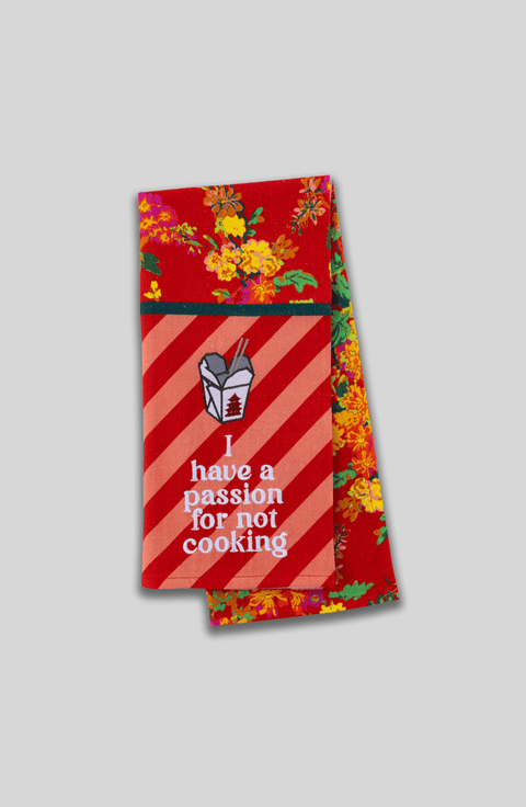 Not Cooking Passion Dish Towel