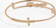Alex and Ani Cross Inline Bangle