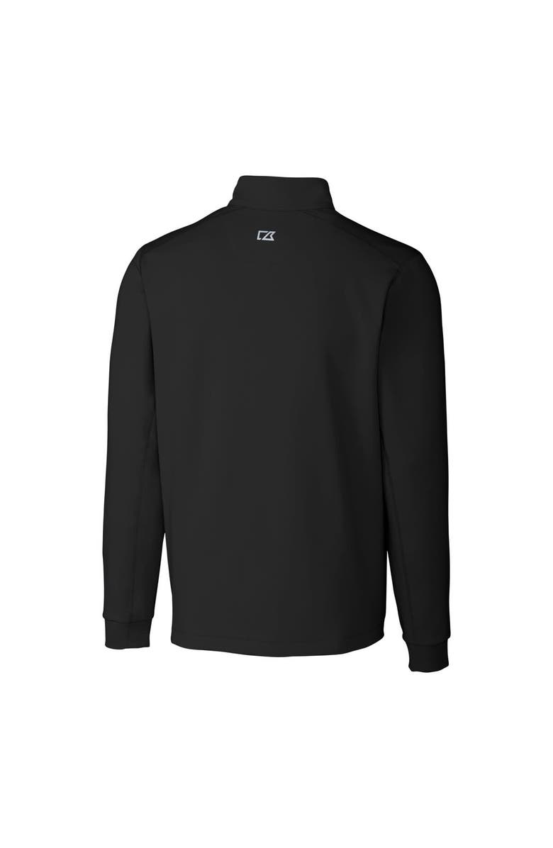 Cutter & Buck Men's Cutter & Buck Black Colorado Rockies Traverse Stretch Quarter-Zip Pullover Top, Alternate, color,