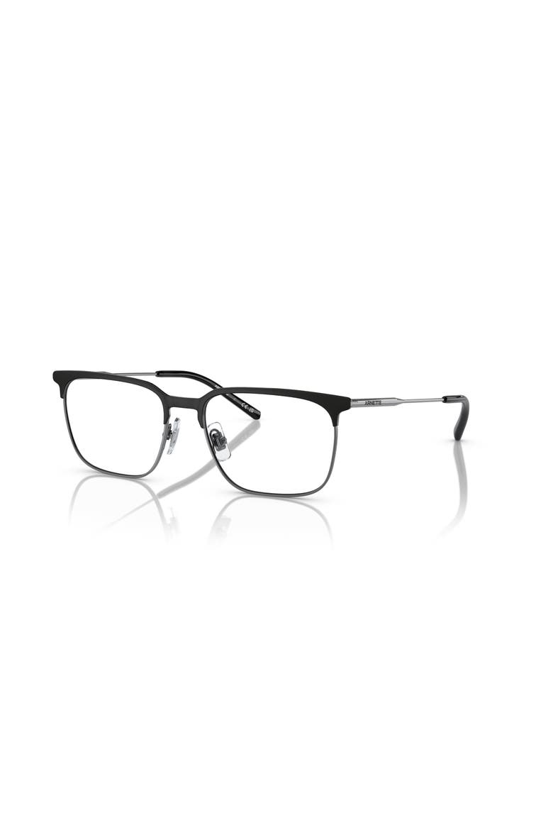 53mm Rectangle optical glasses, Main, color, Black