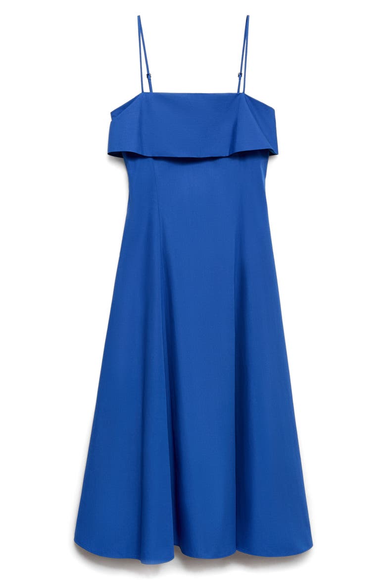 Strappy A-Line Dress, Alternate, color, BLUE