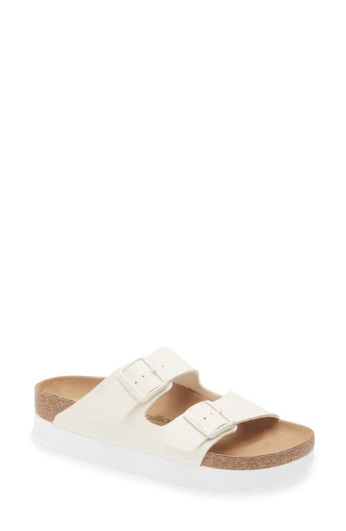 Birkenstock Florida Iii Pap Flex Platform Sandals In Eggshell