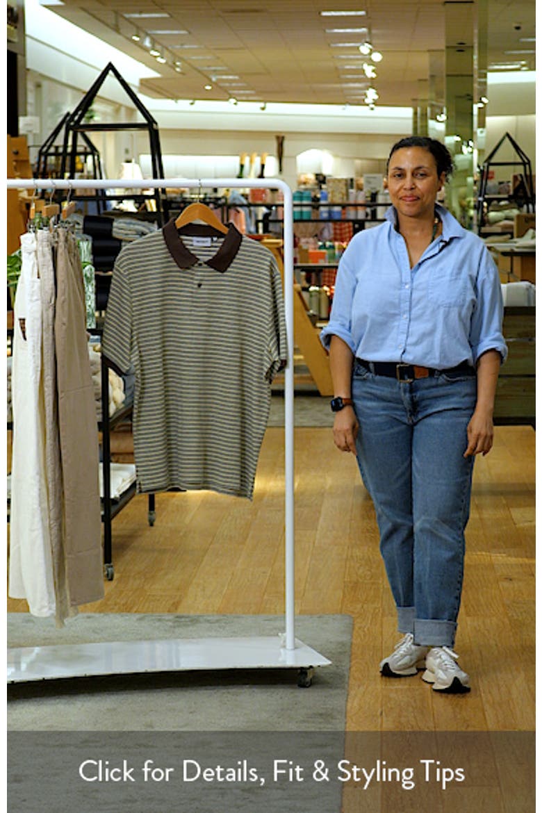 Dion Stripe Cotton Polo video