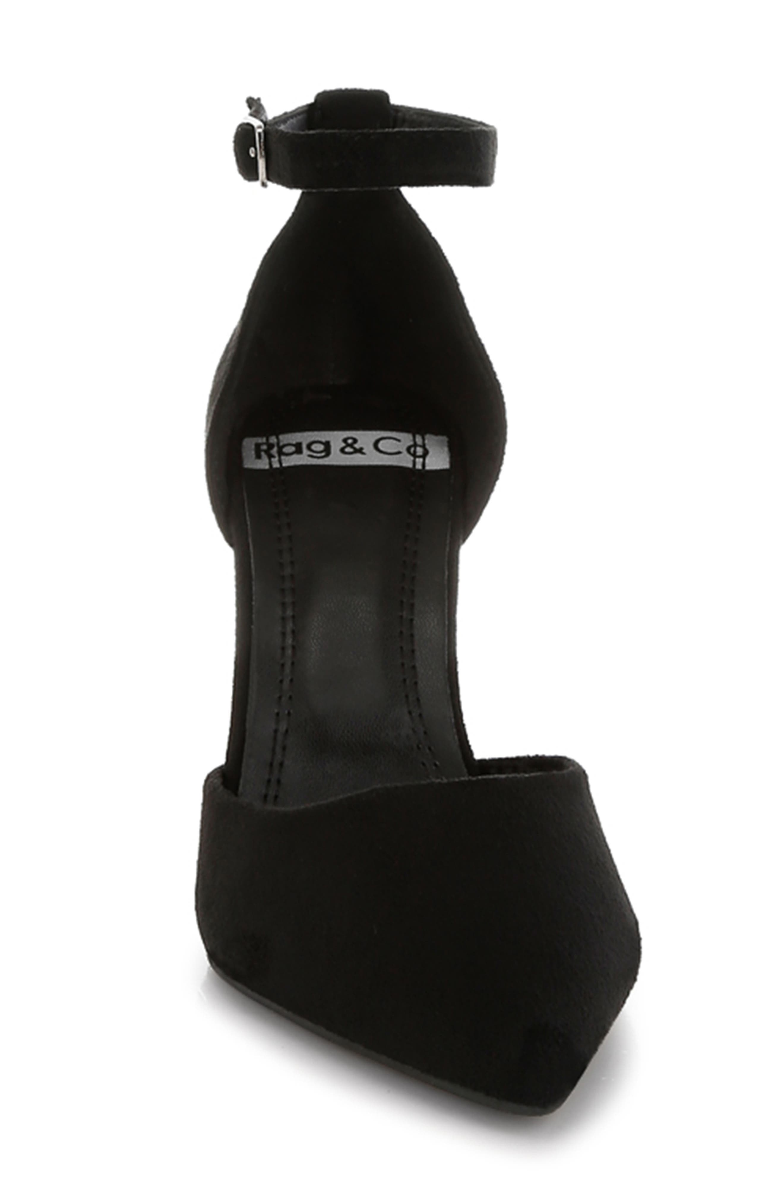 Rag & Co Dolona Pointed Toe Pump, Alternate, color, Black