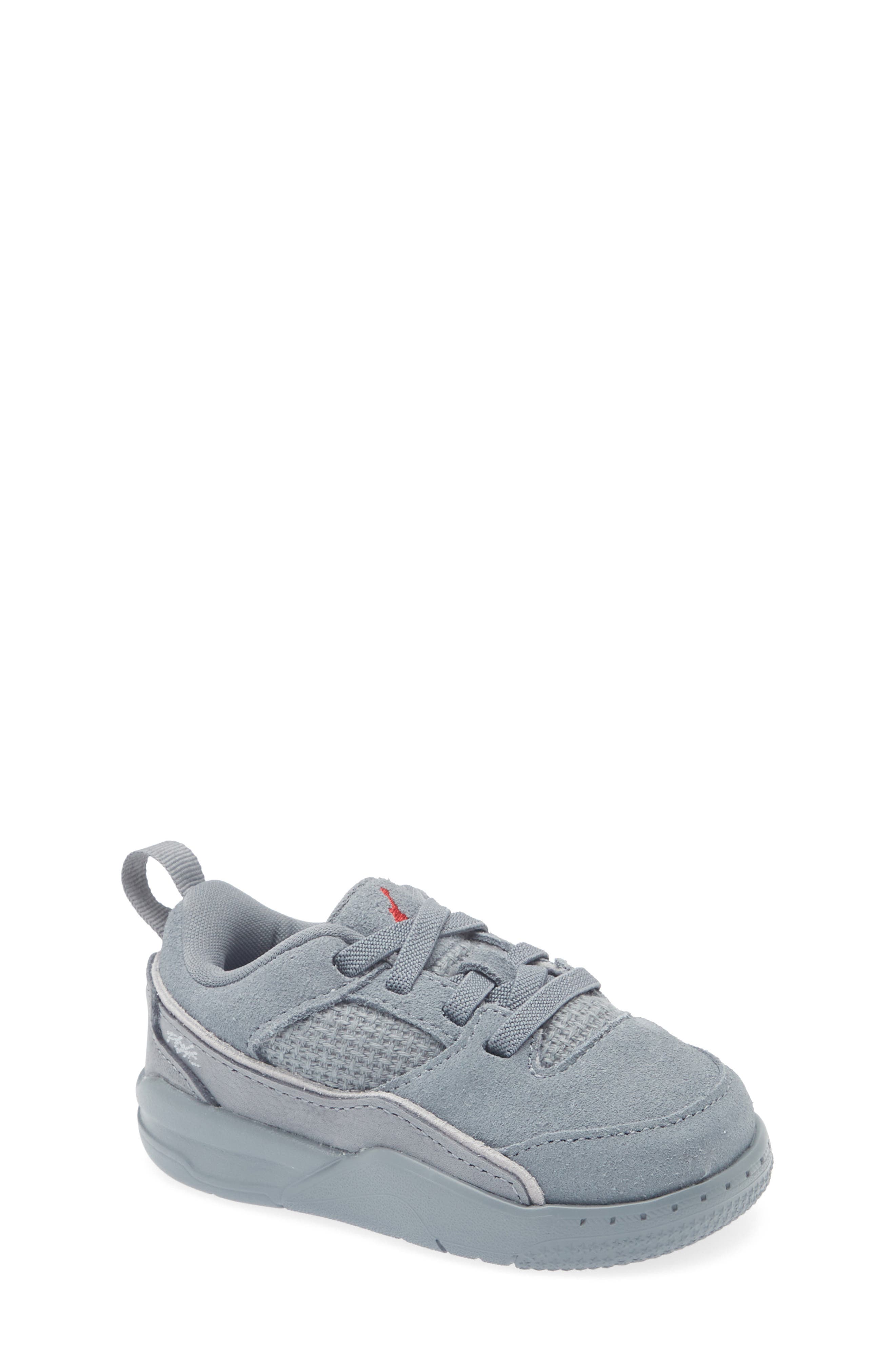 Nike Jordan Flight Sneaker, Main, color, Cool Grey/ Red/ Wolf Grey