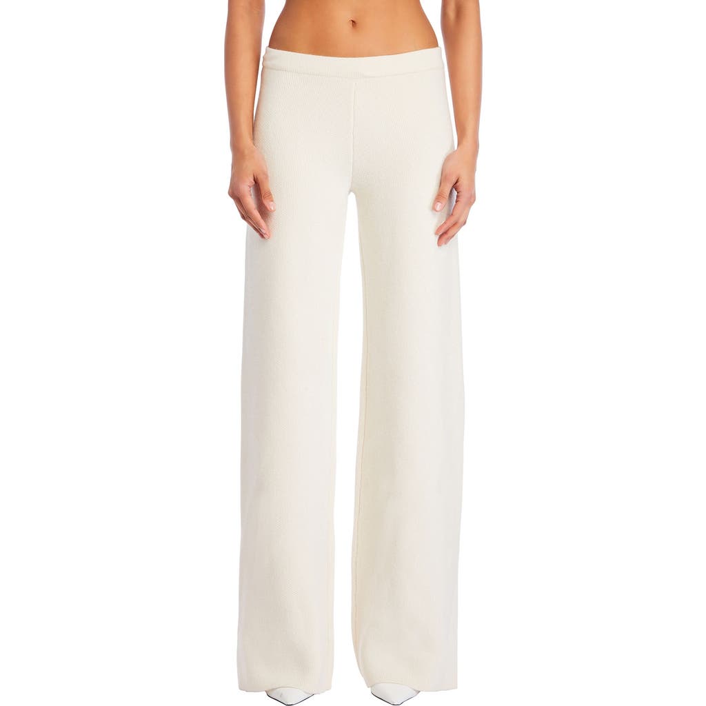 SER.O.YA Juna Knit Pant in Eggshell