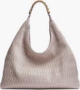 Donna Karan New York Bellmore Large Pleated Hobo