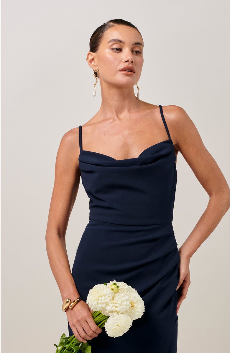 BWLDR Gemma Dress, Alternate, color, Navy Blue