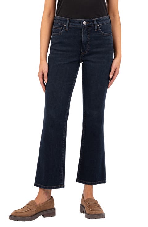 Kelsey Fab Ab High Waist Ankle Flare Jeans (Illustrate)